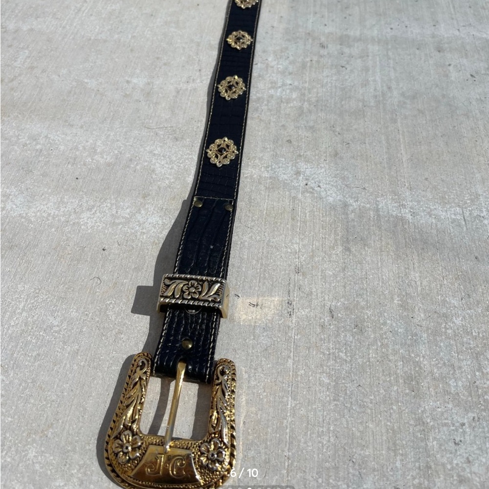 Vintage Jose Cotel Belt- Made in France 1986 - Size 24”-27” - Picture 6 of 10